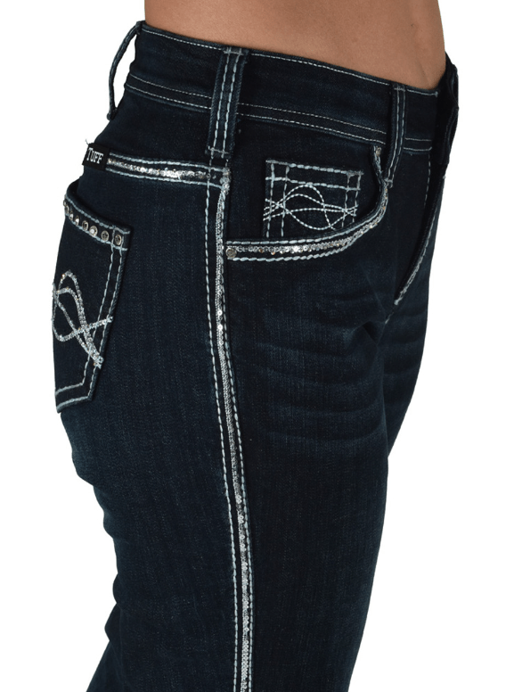 Cowgirl Tuff Bling It On Bootcut Jeans