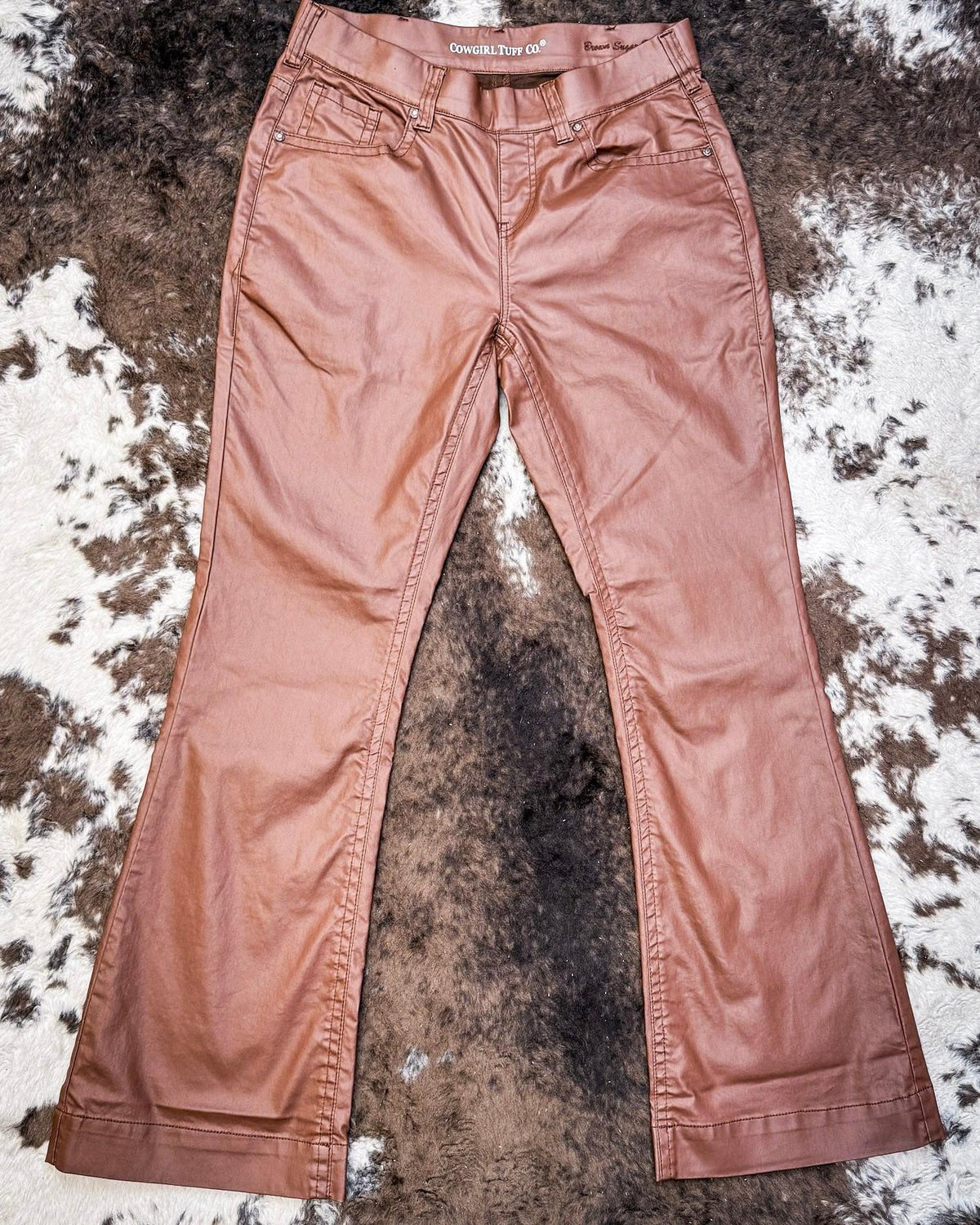 Cowgirl Tuff Brown Sugar Pull-On Trouser Jeans