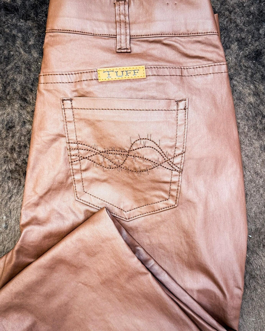 Cowgirl Tuff Brown Sugar Pull-On Trouser Jeans