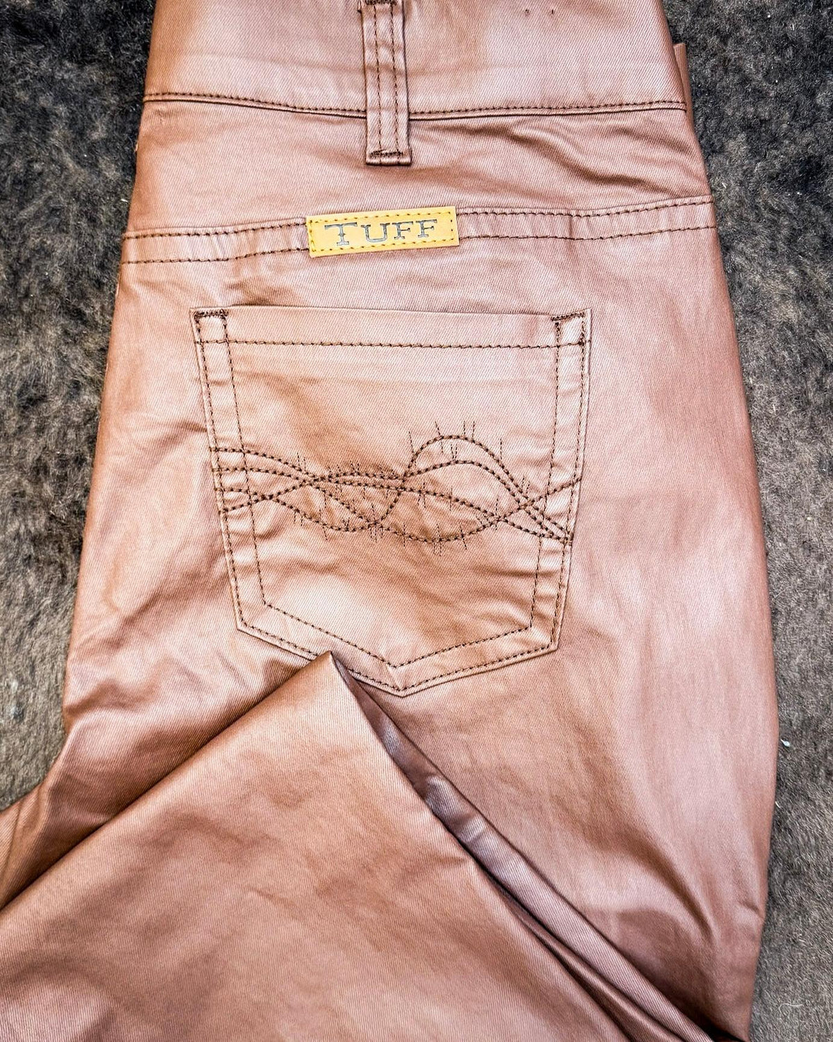 Cowgirl Tuff Brown Sugar Pull-On Trouser Jeans