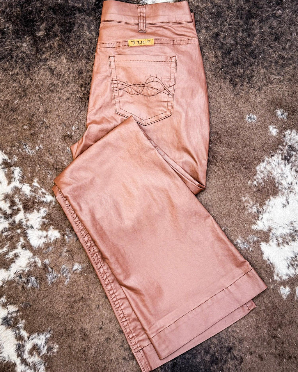 Cowgirl Tuff Brown Sugar Pull-On Trouser Jeans
