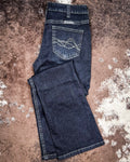 Dark Charcoal DFMI Bootcut Jeans by Cowgirl Tuff