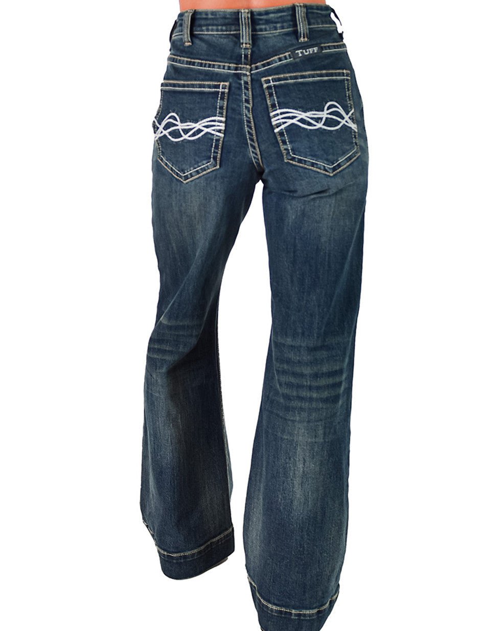 DFMI Wide Leg Trouser Jeans by Cowgirl Tuff