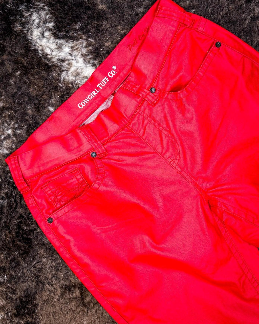 Cowgirl Tuff Flame Pull-On Trouser Jeans