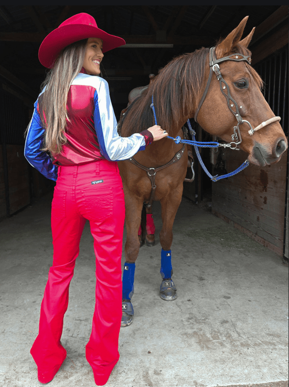 Cowgirl Tuff Flame Pull-On Trouser Jeans
