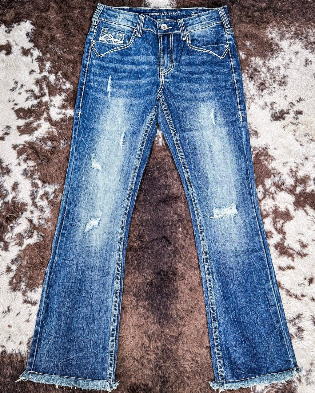 Cowgirl Tuff Honey Got Ripped II Bootcut Jeans