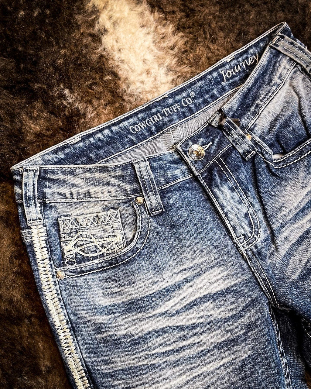 Cowgirl Tuff Journey Bootcut Jeans