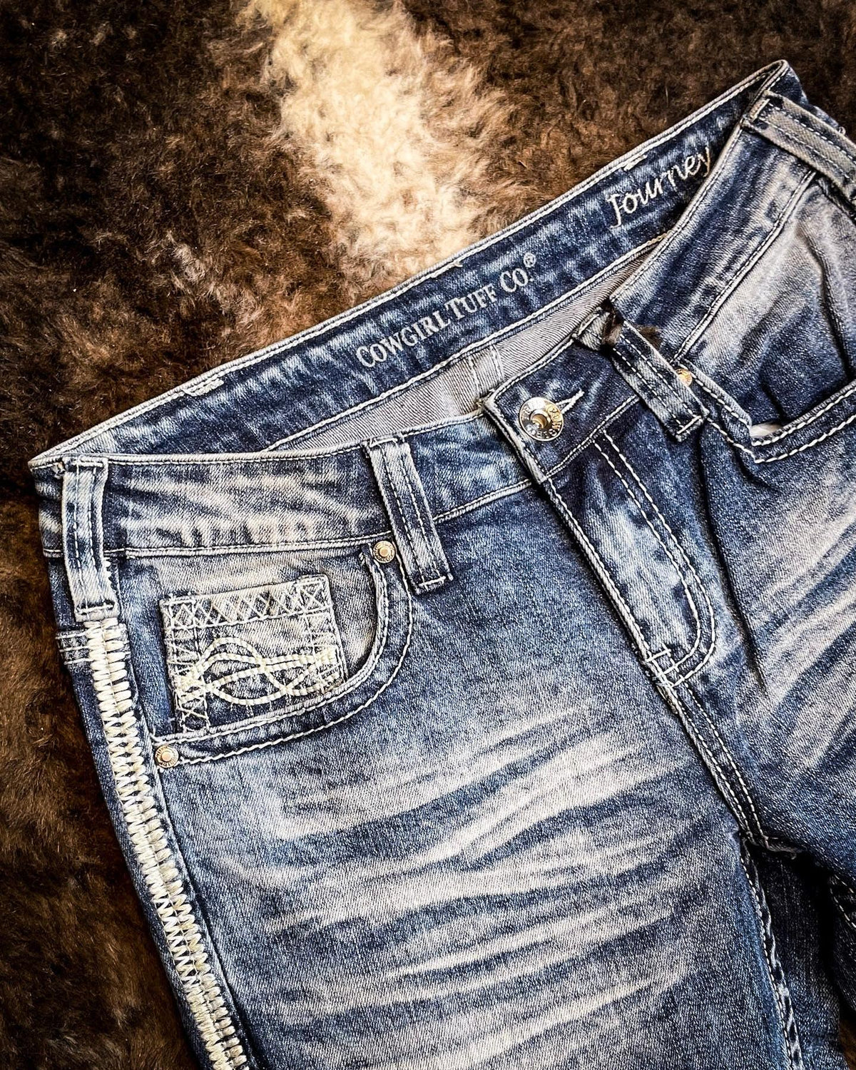 Cowgirl Tuff Journey Bootcut Jeans