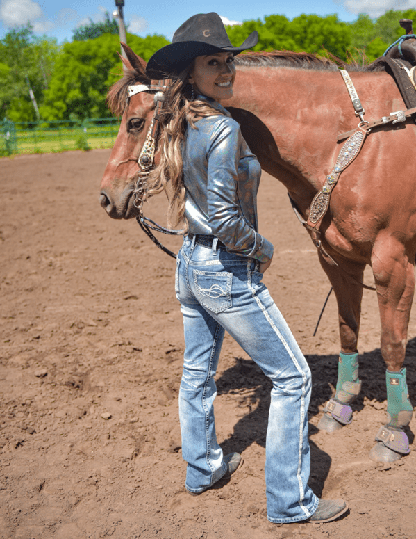 Cowgirl Tuff Journey Bootcut Jeans