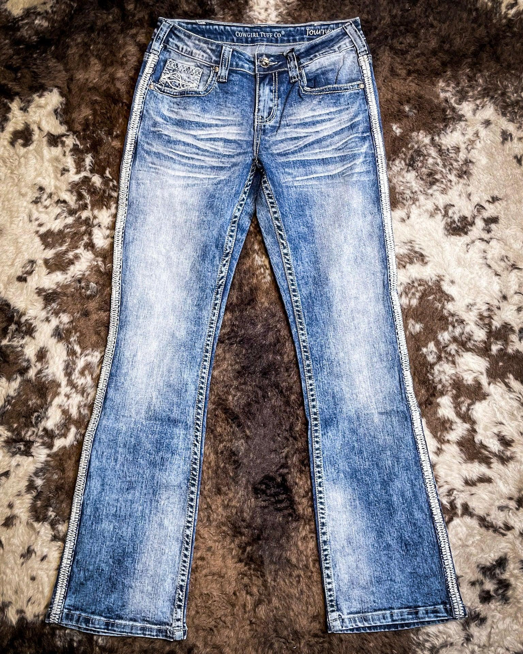 Cowgirl Tuff Journey Bootcut Jeans