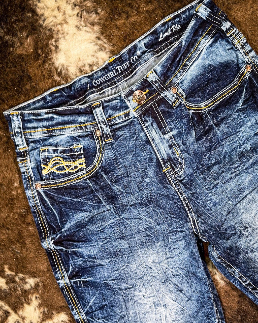 Cowgirl Tuff Level Up Bootcut Jeans