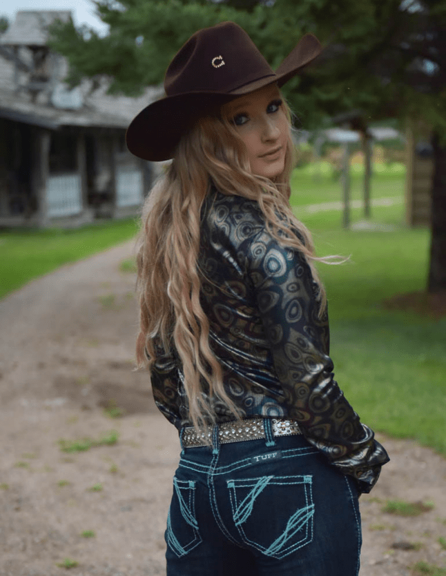 Cowgirl Tuff Midnight Mirage Pullover Button Up