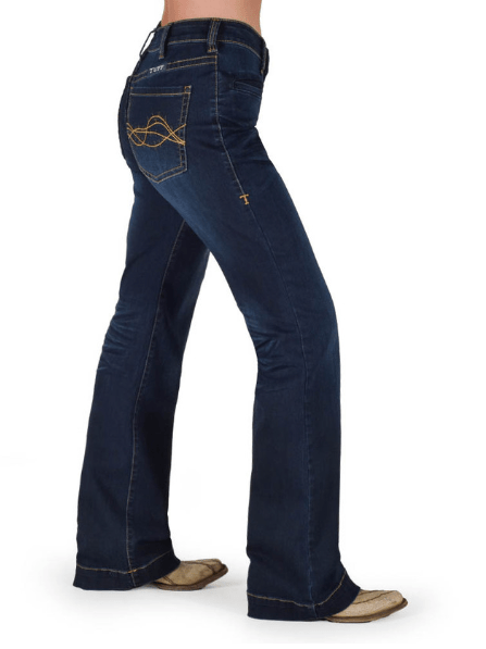 Cowgirl Tuff Platinum Bootcut Jeans
