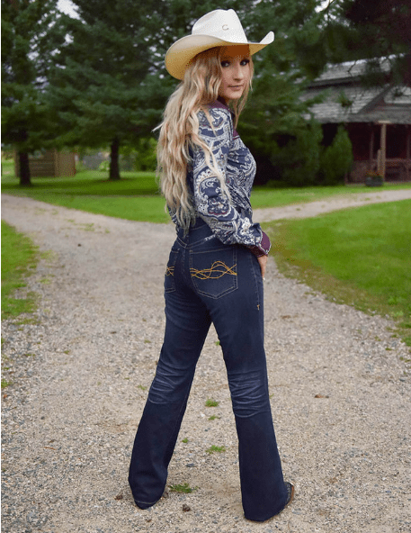 Cowgirl Tuff Platinum Bootcut Jeans