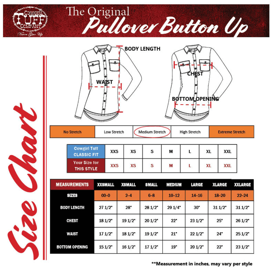 Cowgirl Tuff Sweet Daisy Darling Pullover Button Up
