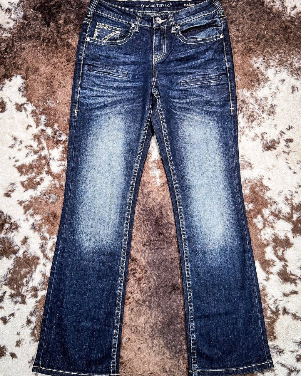 Cowgirl Tuff Trainer Bootcut Jeans