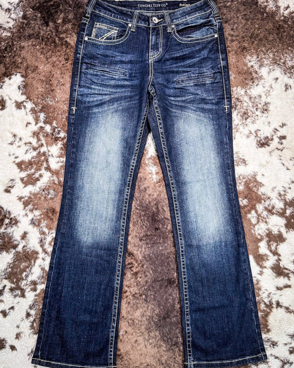 Cowgirl Tuff Trainer Bootcut Jeans