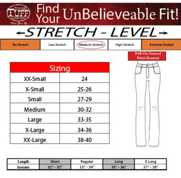 Cowgirl Tuff White Pull-On Bootcut Jeans