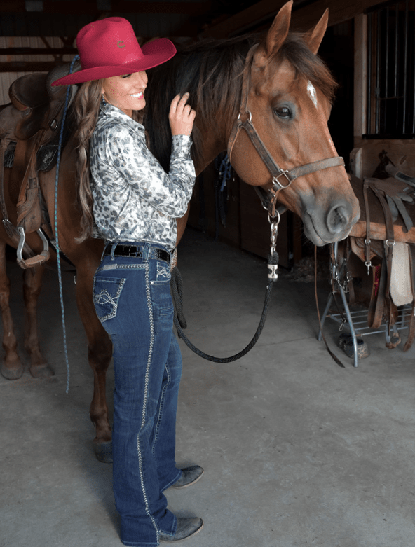 Cowgirl Tuff ZigZag Bootcut Jeans