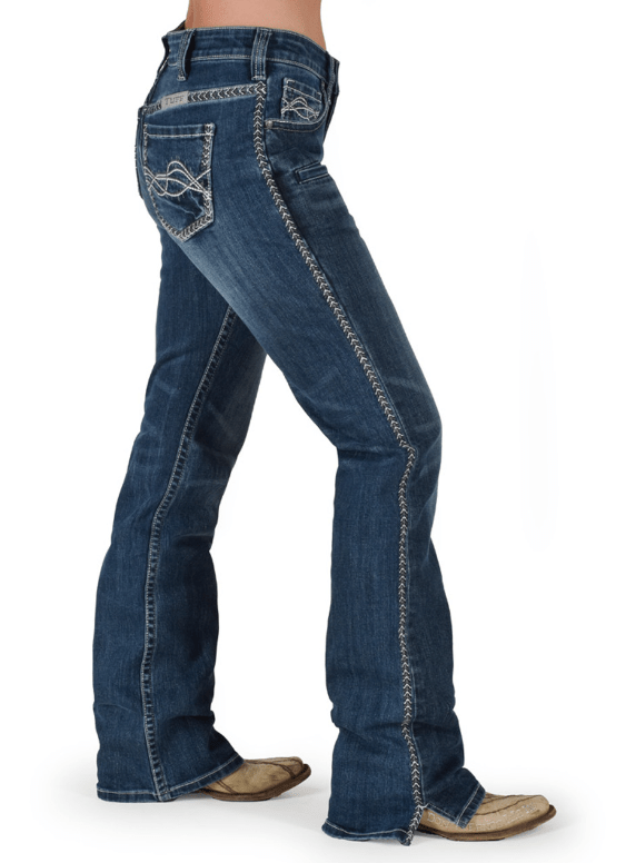 Cowgirl Tuff ZigZag Bootcut Jeans