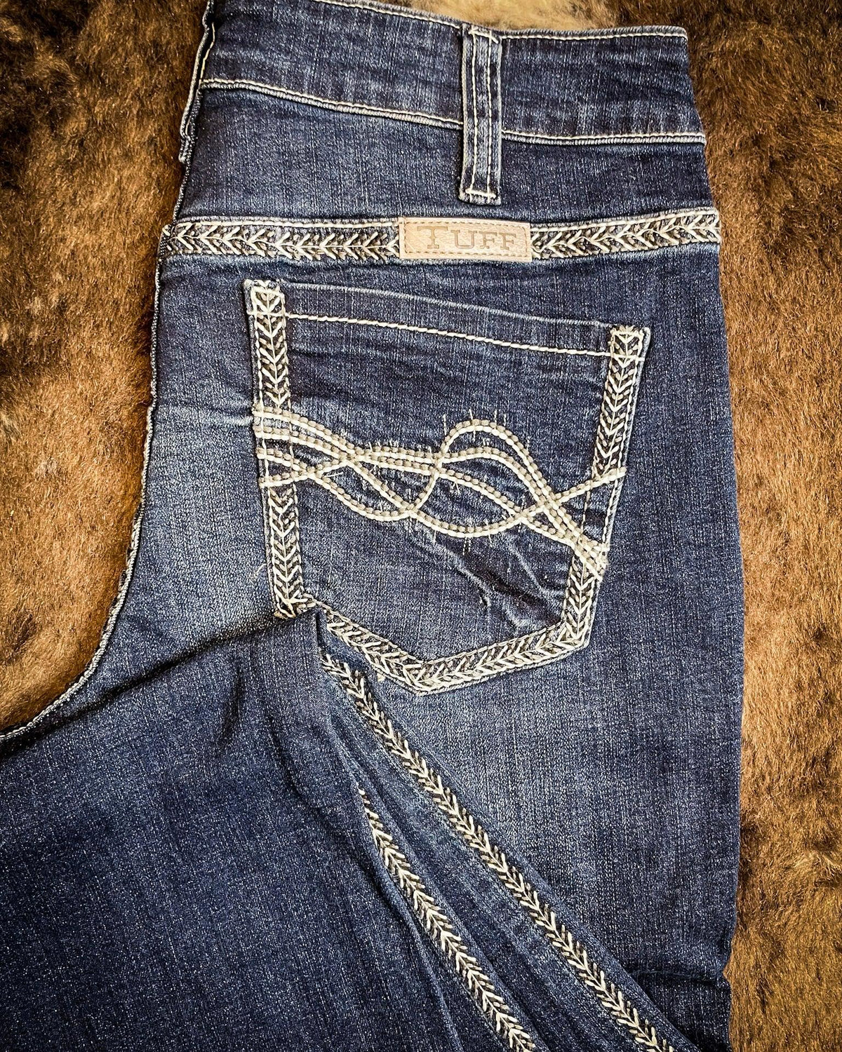 Cowgirl Tuff ZigZag Bootcut Jeans