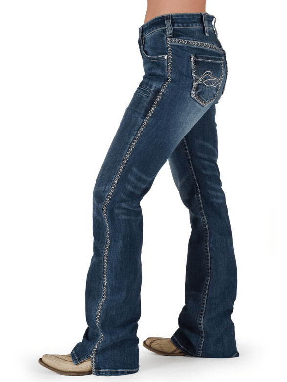 Cowgirl Tuff ZigZag Bootcut Jeans