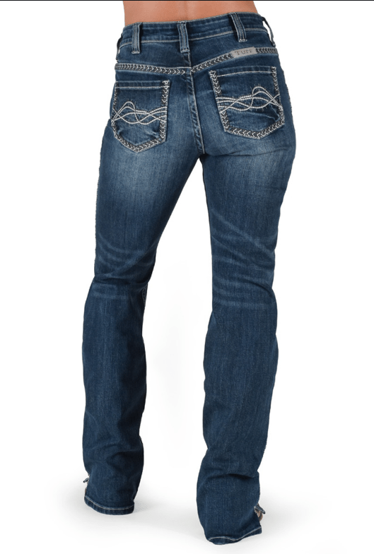Cowgirl Tuff ZigZag Bootcut Jeans