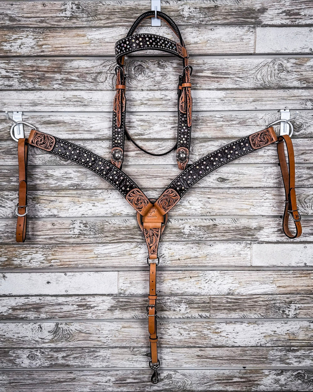 Crystal Collection Breast Collar and Headstall - Pieces Sold Separate