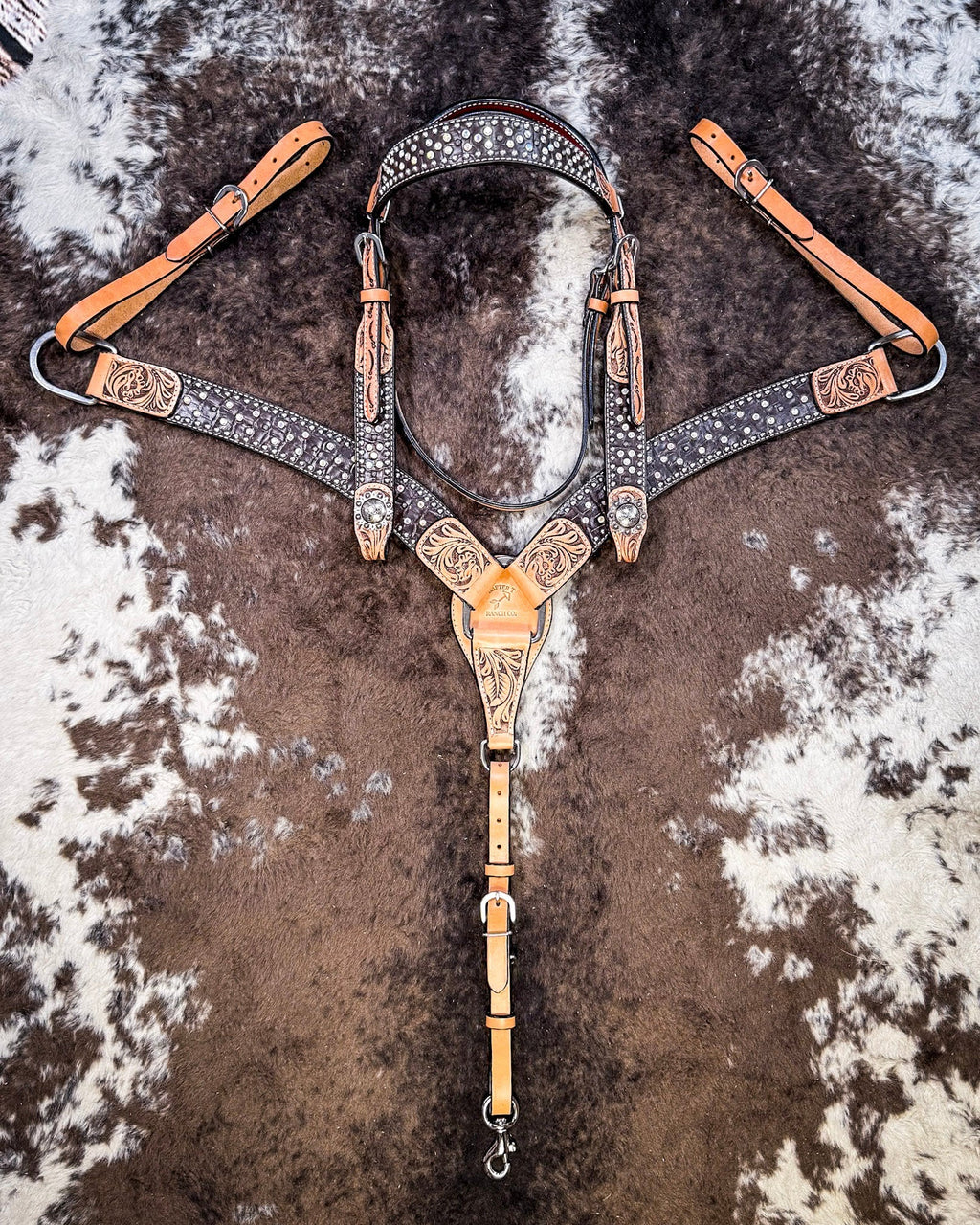 Crystal Collection Breast Collar and Headstall - Pieces Sold Separate