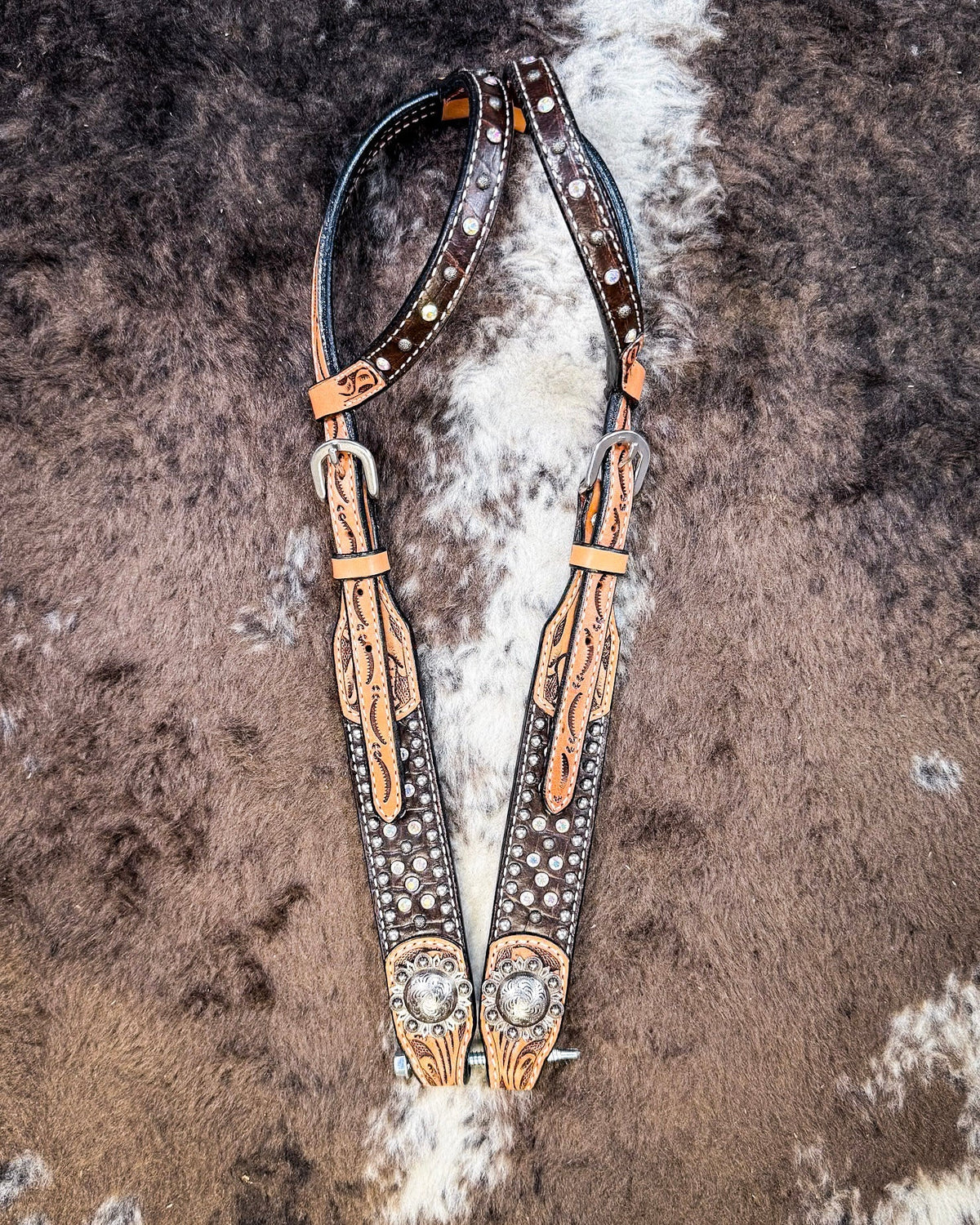 Crystal Collection Breast Collar and Headstall - Pieces Sold Separate