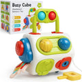 Baby Activity Cube – 9-in-1 Montessori Busy Cube for Babies & Toddlers 12 Months+