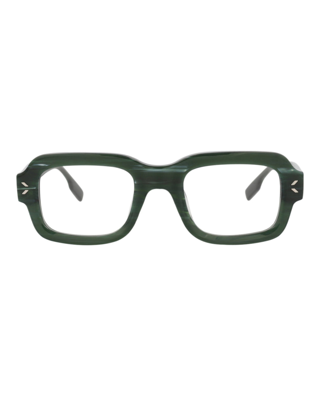 Square-Frame Acetate Optical Frames
