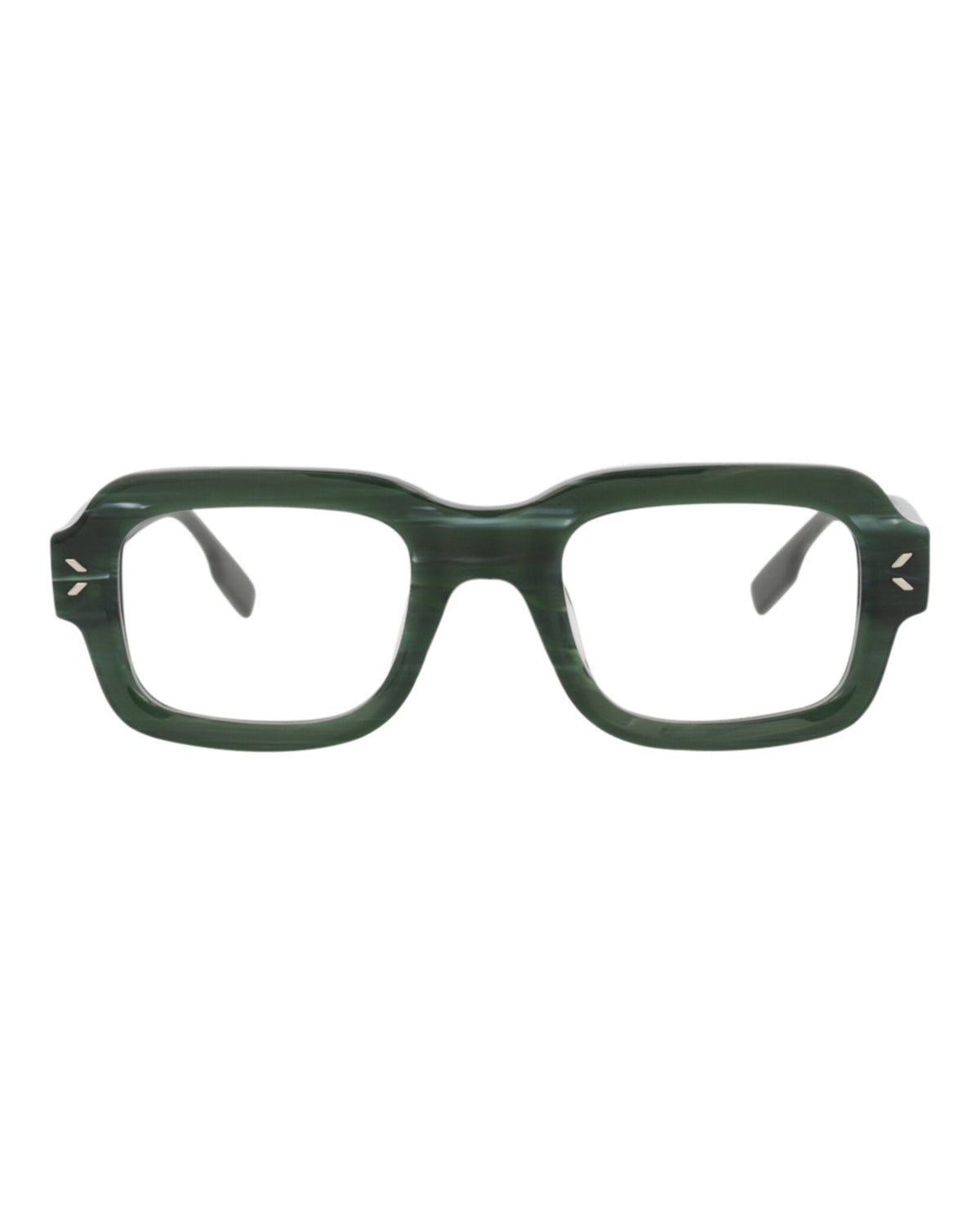 Square-Frame Acetate Optical Frames