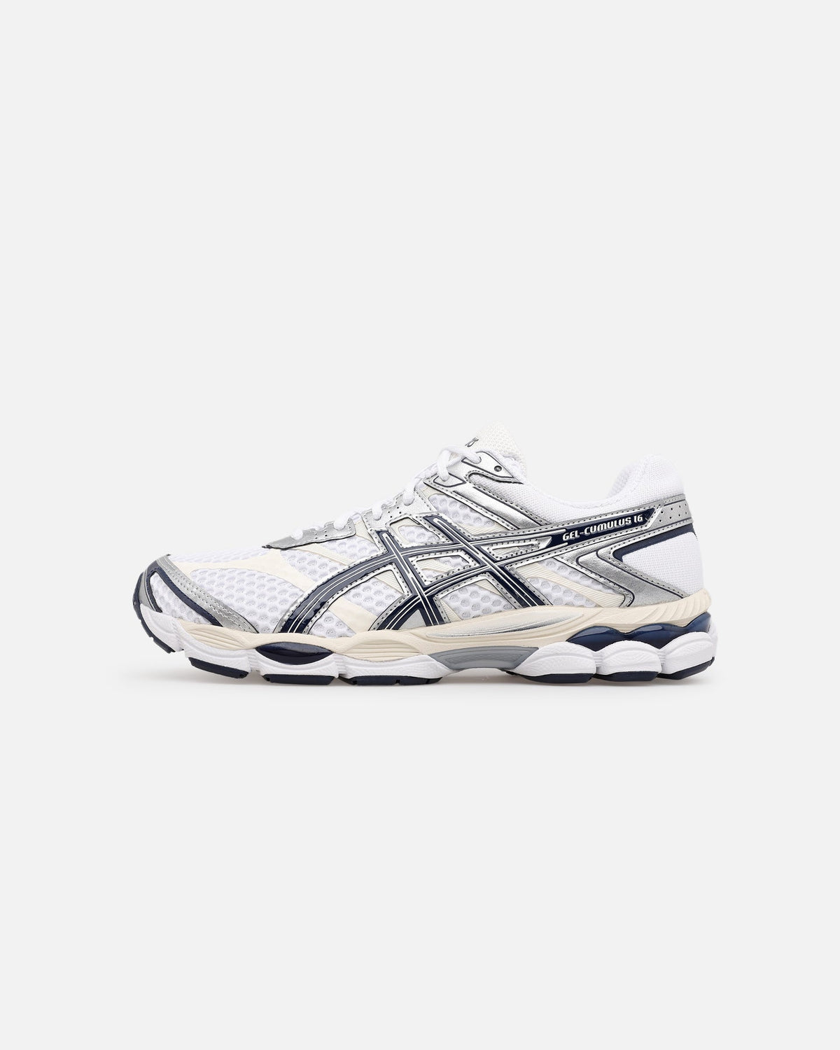 Asics Gel-Cumulus 16 White/Navy
