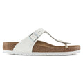 Women's Gizeh Leather Sandal In White