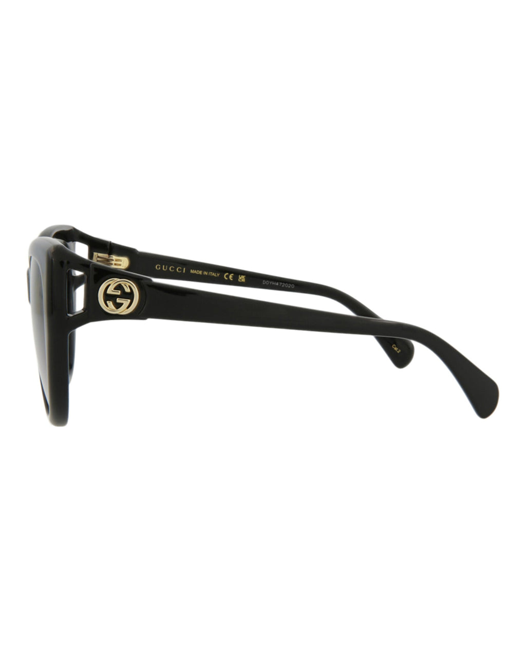 Cat Eye-Frame Injection Sunglasses