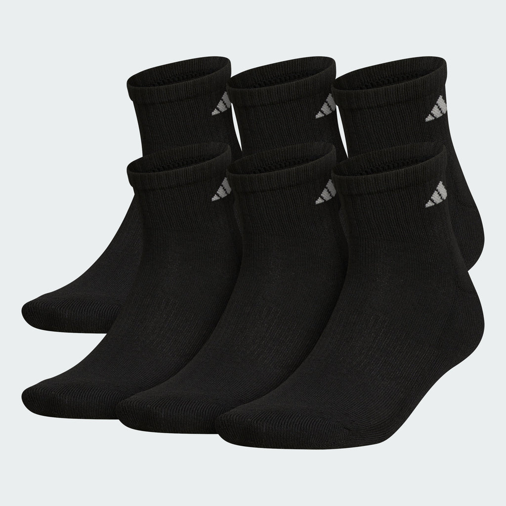 Men's Athletic Cushioned 6-Pack Quarter Socks