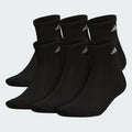 Men's Athletic Cushioned 6-Pack Quarter Socks