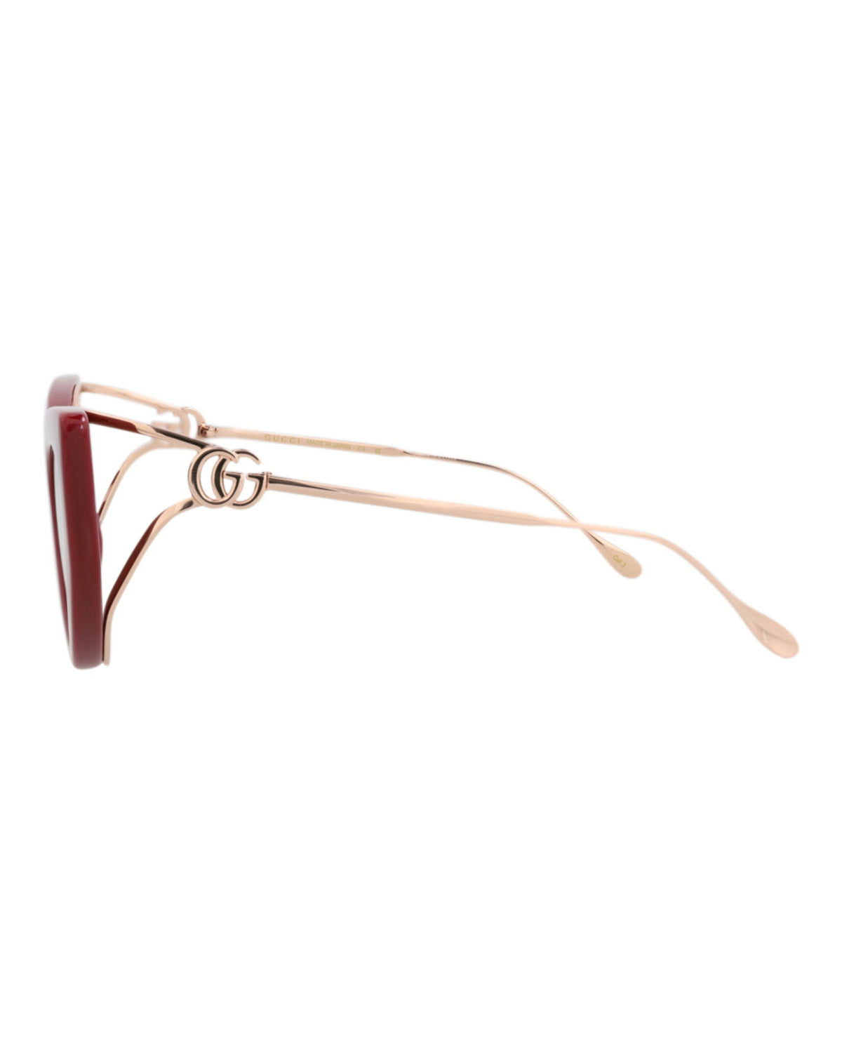 Cat Eye-Frame Injection Sunglasses