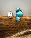 Darcy Dual Stone Cuff Ring