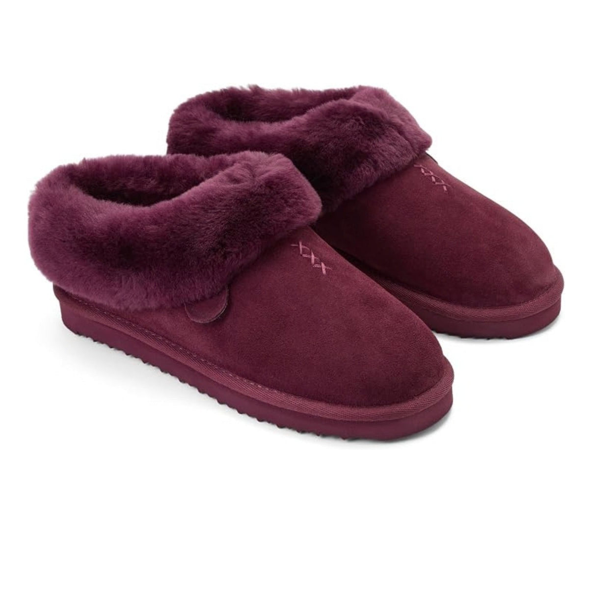 Dearfoams Adelaide Genuine Shearling Clog Slipper – Women's