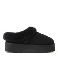 Dearfoams Bendigo Puff Platform Shearling Clog – Women's