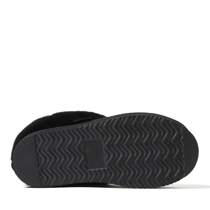 Dearfoams Bendigo Puff Platform Shearling Clog – Women's