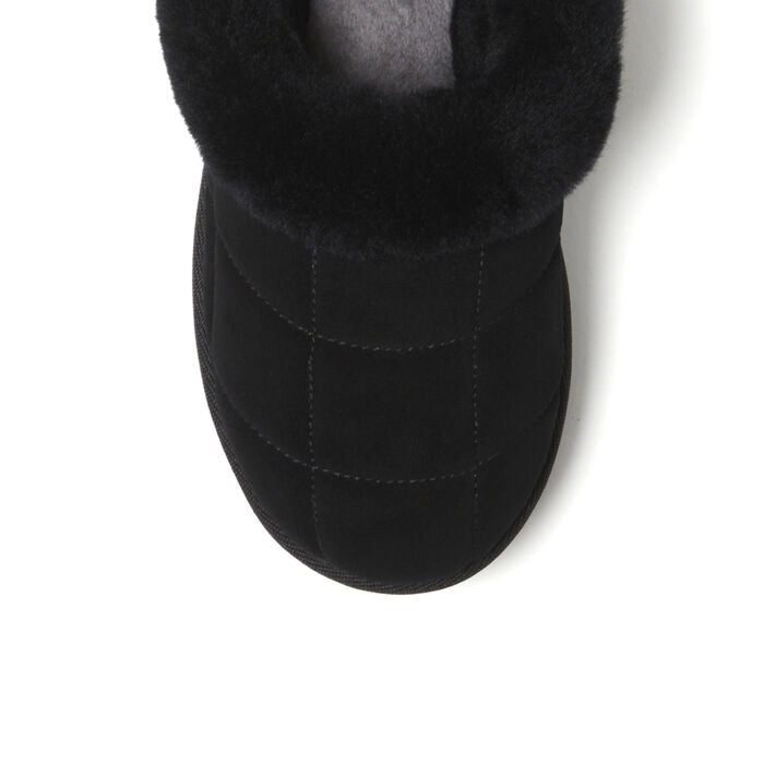 Dearfoams Bendigo Puff Platform Shearling Clog – Women's