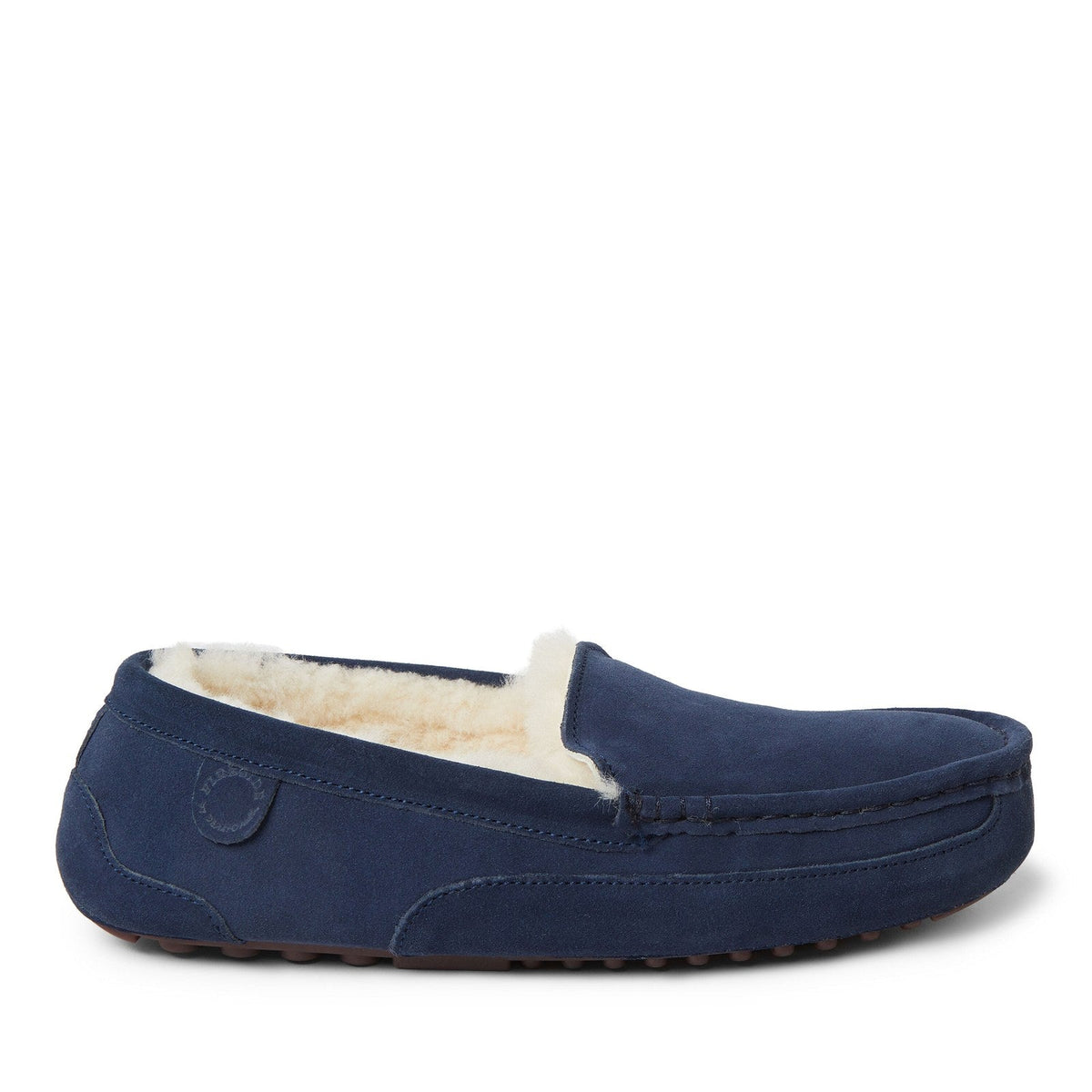 Dearfoams Melbourne Shearling Moccasin Slipper – Men's