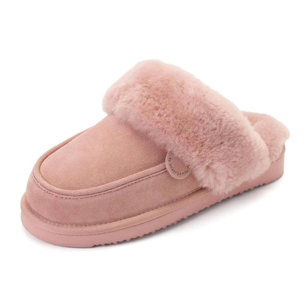 Dearfoams Melville Shearling Scuff Slipper – Women's