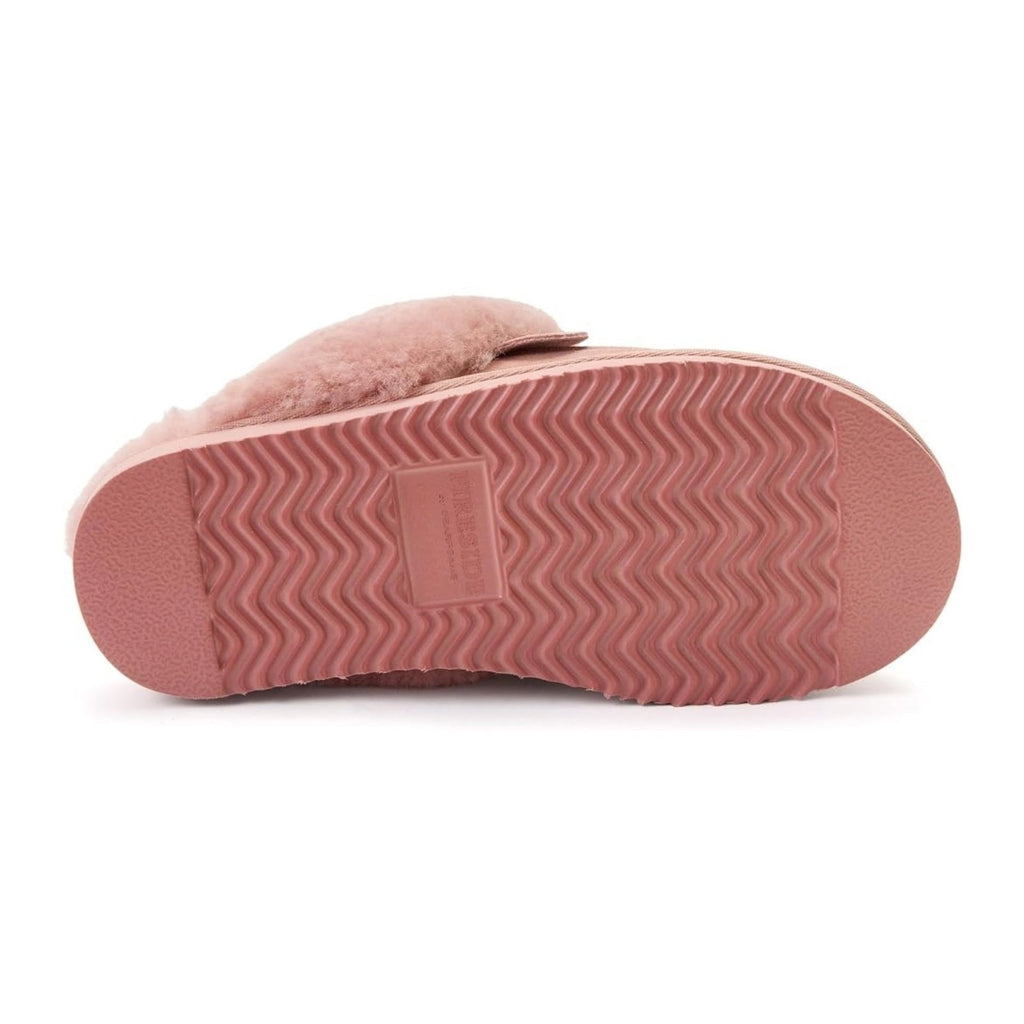 Dearfoams Melville Shearling Scuff Slipper – Women's