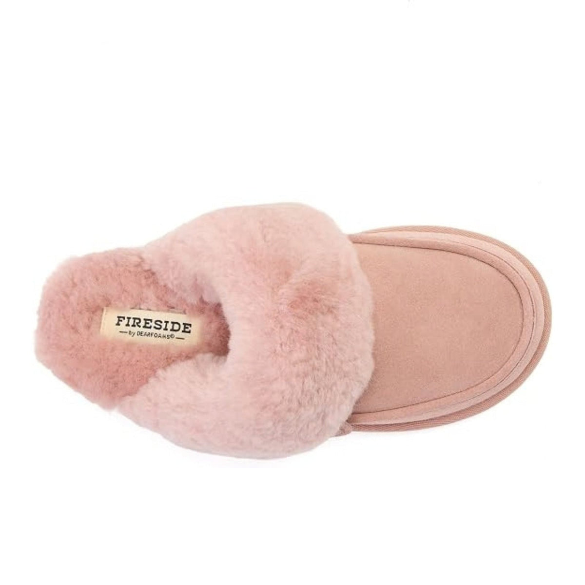 Dearfoams Melville Shearling Scuff Slipper – Women's