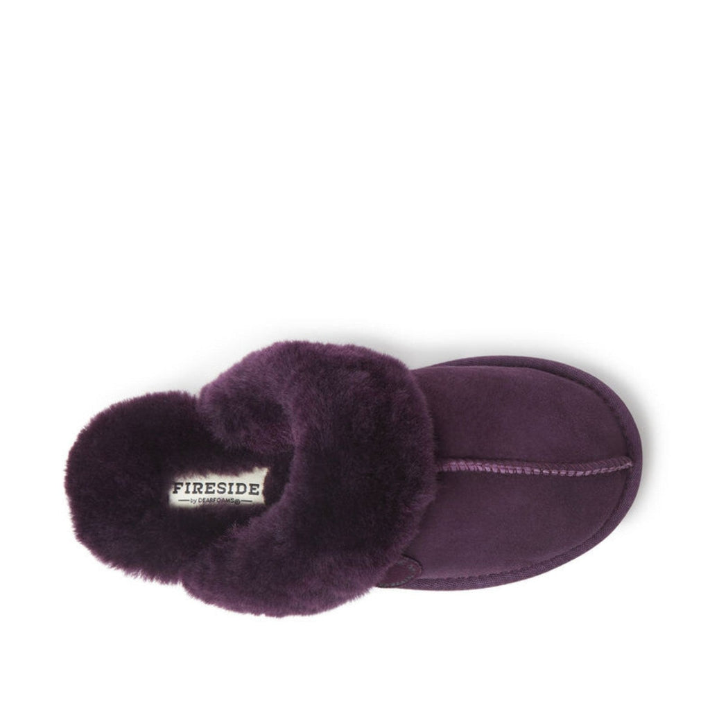 Dearfoams Sydney Genuine Shearling Scuff – Women's