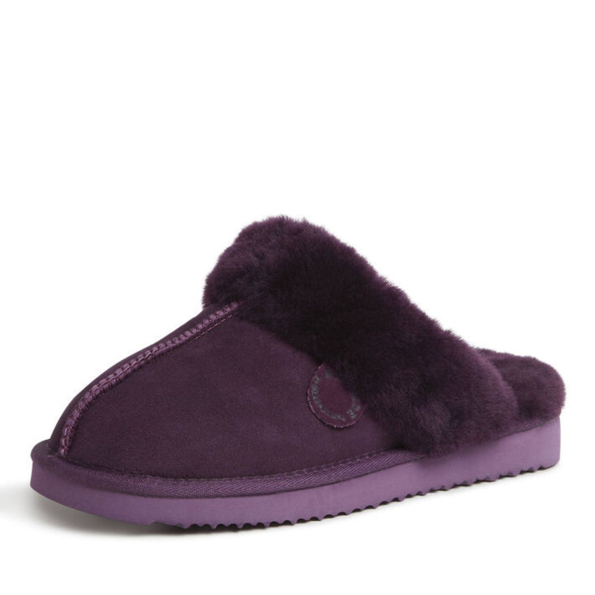 Dearfoams Sydney Genuine Shearling Scuff – Women's
